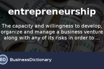 What is the Definition of Entrepreneurship?