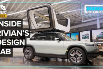 What Inspired Rivian’s Unique Headlight Design?